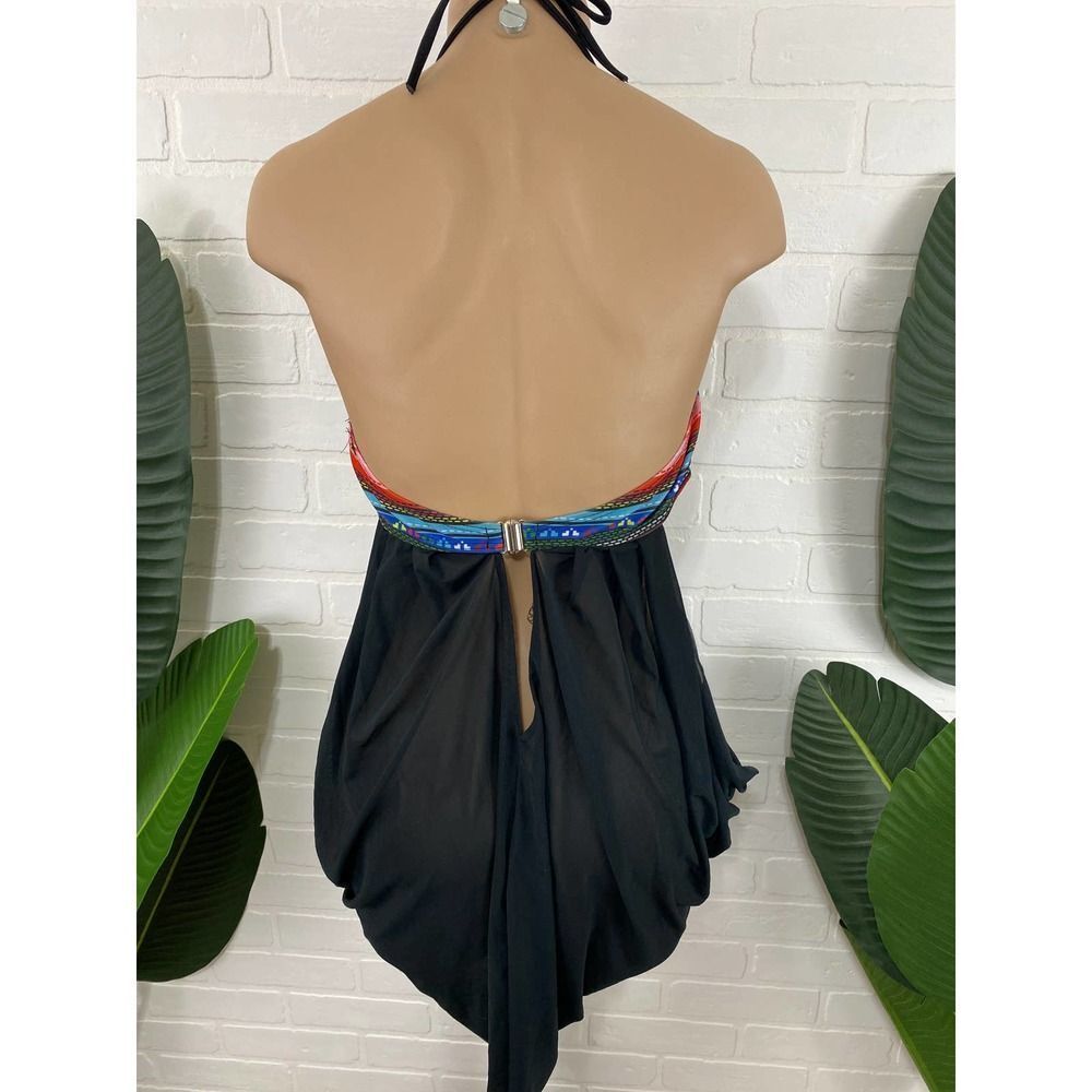 Unique black mesh tankini - Picture 6 of 10